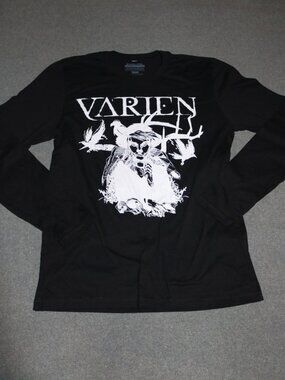 Varien T-shirt Women Medium Black Nikki Kaelar Electronic Musician Soundtracks
